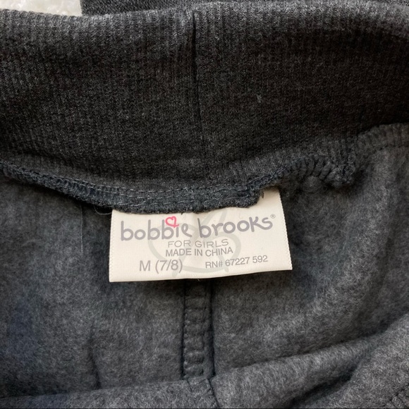 NWT Bobby brooks for girls sweat pants m7/8 - Picture 6 of 11